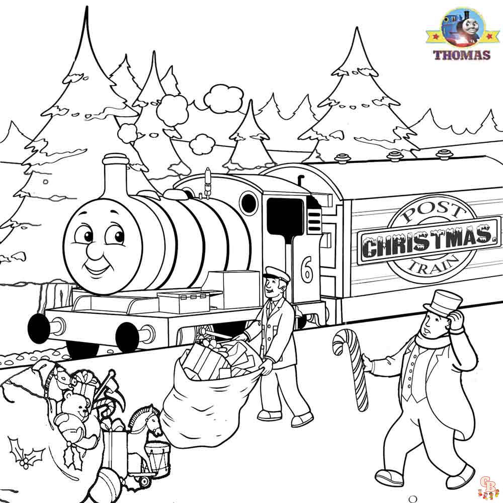 Thomas, o Motor do Tanque para colorir