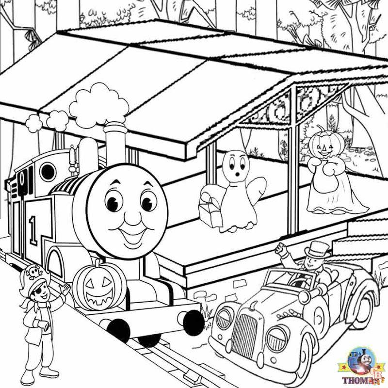 Thomas, o Motor do Tanque para colorir
