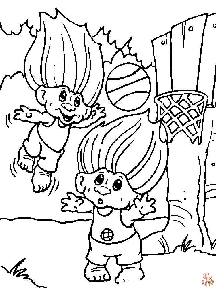 Desenhos para colorir dos Trolls  Poppy coloring page, Cartoon