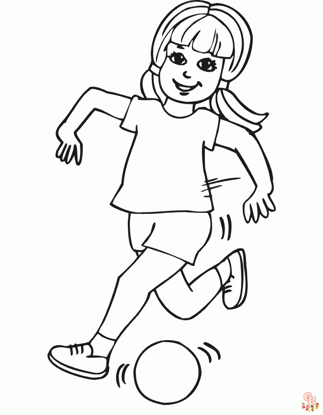 Futebol - Just Color Crianças : Páginas para colorir para crianças