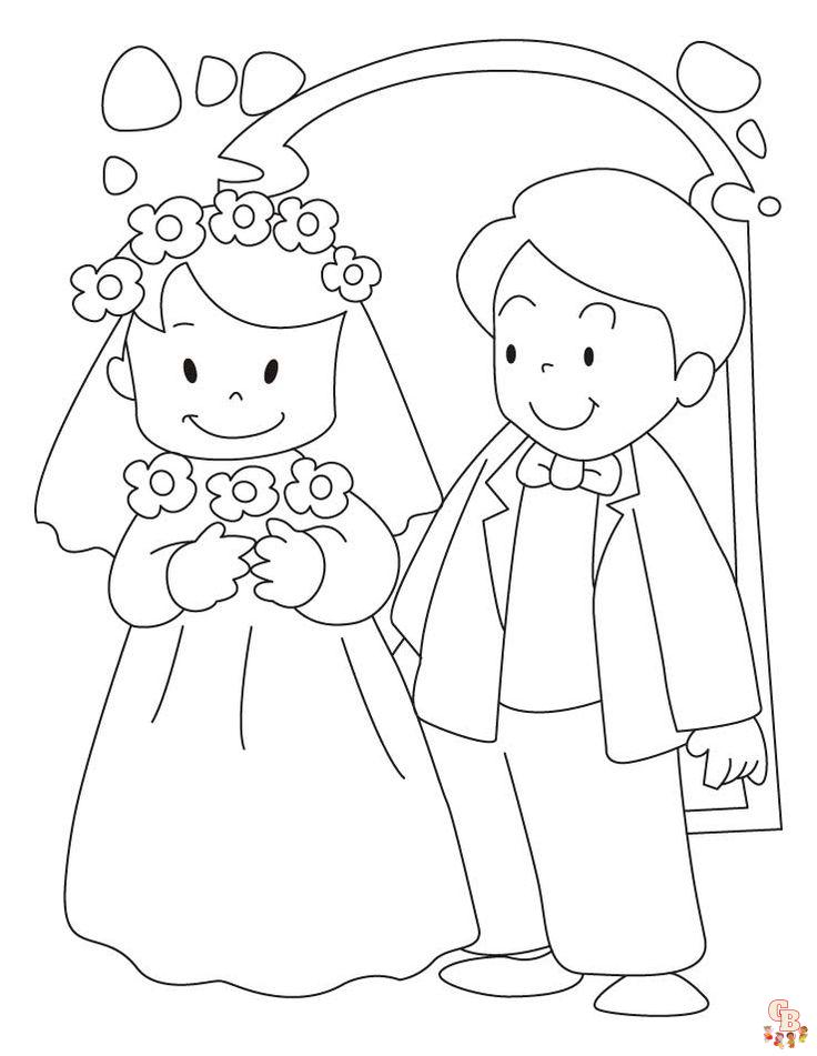 colorare de nuntă