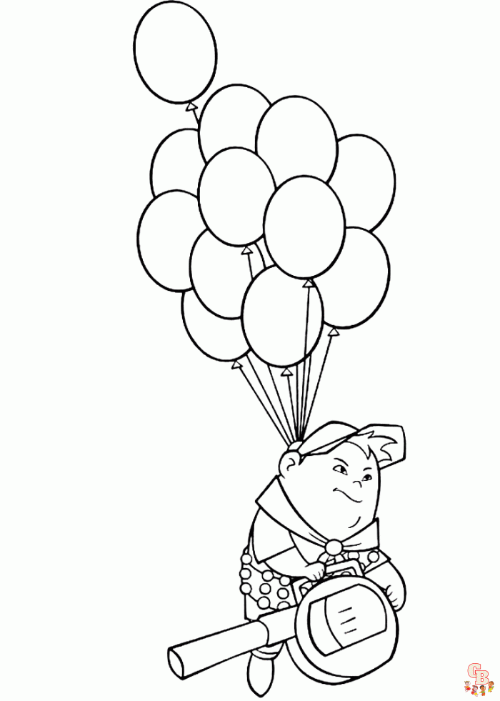 balony do kolorowania