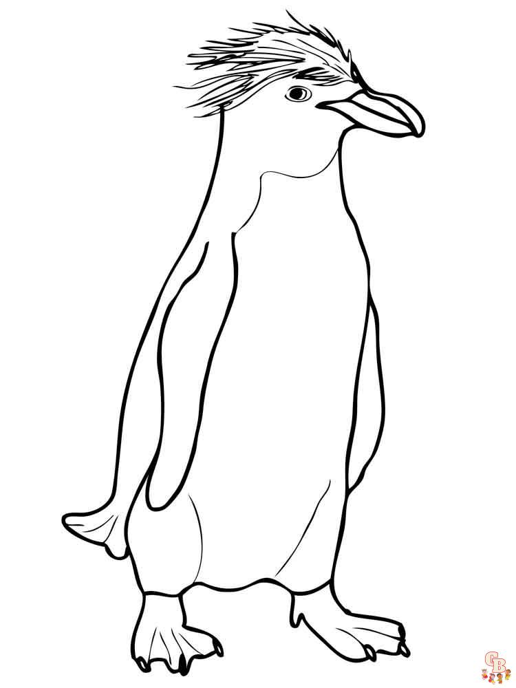 Раскраска - Пингвины Мадагаскара