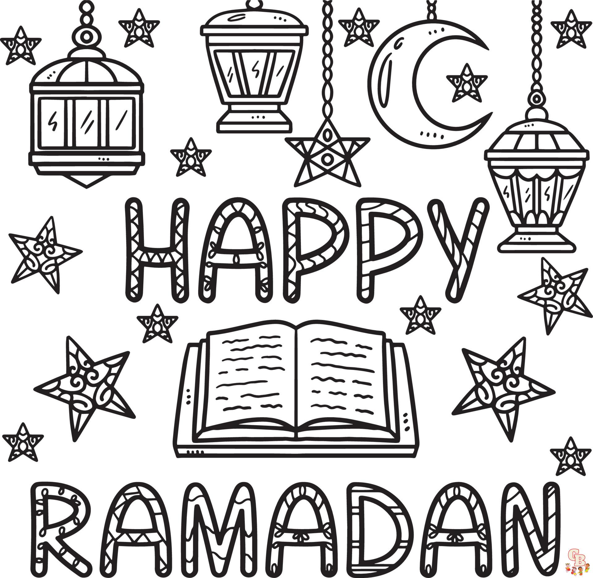 Ramadan da colorare