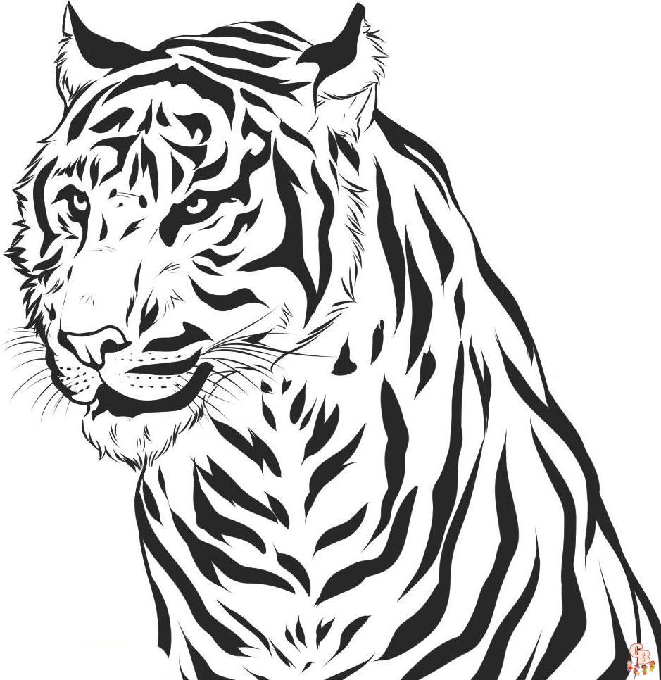 kolorowanie tygrysów